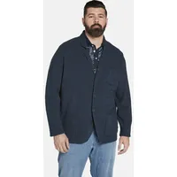 Charles Colby Strickjacke EARL JAMES in dunkelblau melange), | Gr.: 5XL