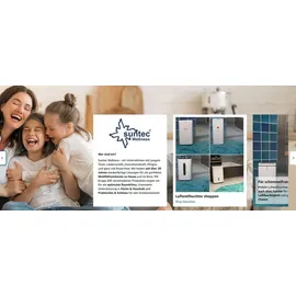 Suntec Wellness SUNTEC Dryfix 20 Pro Luftentfeuchter - Weiß