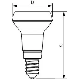 Philips Lighting LED-Reflektorlampe R39 E14 CoreProLED#81171900