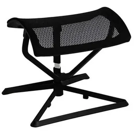 AMSTYLE Fußhocker Kunststoff 33 x 46 x 33 cm Schwarz