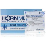 Horn Medical Kalt-Warm-Kompresse Horn Medical Sofort Kältekompressen 15 x 17cm 20Stk, Spar-Set 20-tlg., direkt einsatzbereite 1. Hilfe Einmalkompressen auf Urea-Wasser-Basis blau