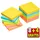 Post-it Post-it® Super Sticky Carnival Haftnotizen extrastark farbsortiert, 8 Blöcke + GRATIS 4 Blöcke