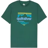 QUIKSILVER - EV Horizon Fade S/S - T-Shirt Gr XL grün