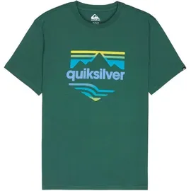 QUIKSILVER - EV Horizon Fade S/S - T-Shirt Gr XL grün