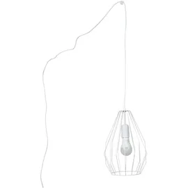 Licht-Erlebnisse Brick 0-flg. 0 cm Weiß/Holz/Metall