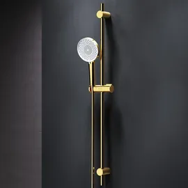 AM.PM Duschset Gold Brauseset, Handbrause Set, Duschsäule, Duschkopf-Set