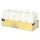Papstar Stumpenkerze 4 x 9 cm 10 St. goldgelb