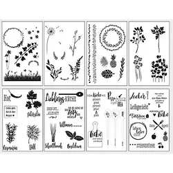 Transfermotive-Set "Pflanzen" und "Küchenliebe"