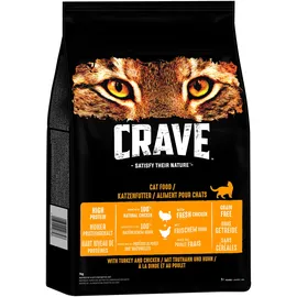 Crave Trockenfutter mit Truthahn & Huhn 7 kg