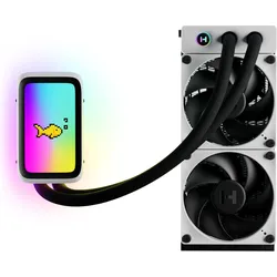 Hyte THICC Q60, CPU Wasserkühler, Schwarz, Weiss