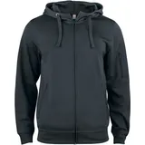 New Wave Basic Active Zip-Hoodie - schwarz 3XL