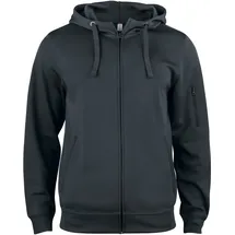 New Wave Basic Active Zip-Hoodie - schwarz 3XL