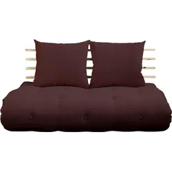 Schlafsofa KARUP DESIGN "Shinsano", braun, B:140cm, Sofas