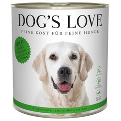 DOG'S LOVE Adult Classic 6x800g Wild mit Kartoffel & Zwetschge