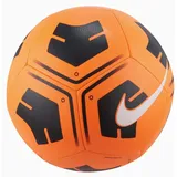 Nike Unisex – Erwachsene Park-Team Fußball Ball, Orange/Schwarz/Weiss, 3