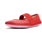 Camper Mädchen Right Kids-80025 Ballet Flat, Rot, 32 EU