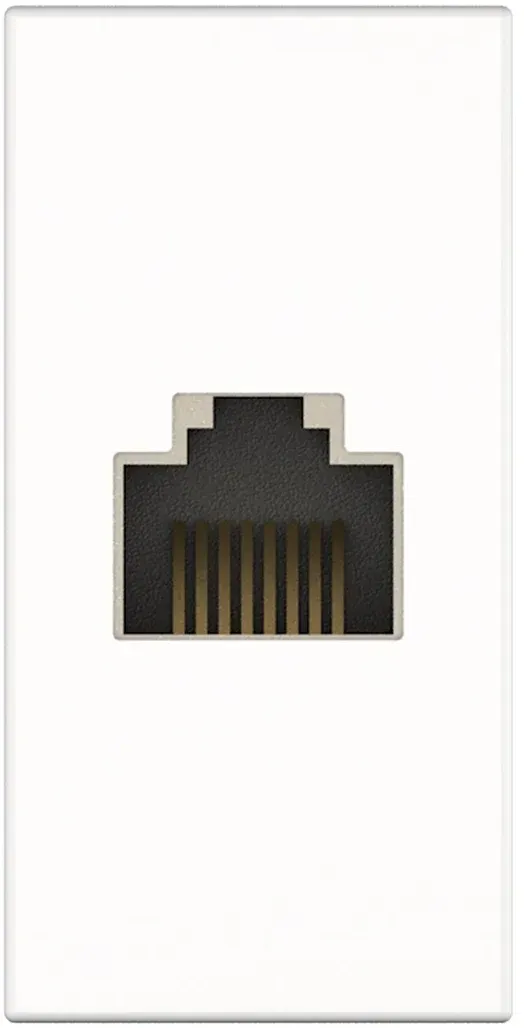 Kindermann Konnect flex 45 click Cat-6 (RJ45) 3 m - Halbblende