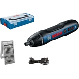 Bosch Professional Akkuschrauber Bosch GO (inkl. 25-tlg. Bit-Set, USB-Ladekabel, Ohne Ladekabeladapter, L-BOXX Mini) - Amazon Exclusive Set Set