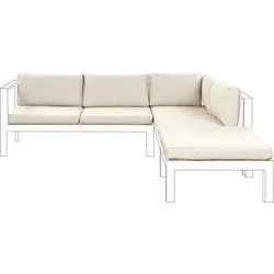 Outdoor Kissenbezug Set MESSINA Beige