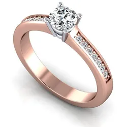 Verlobungsring VR05 585er Rotgold - 3562