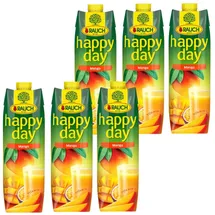 Säfte-Sirup Rauch Happy Day Mangofruchtsaft aus Mangomark 1000ml 6er Pack