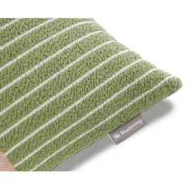 Musterring Dekokissen »Simple« mit modernem, graphischem Dessin, grün