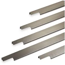 SOTech SO-TECH® Griffleiste BLANKETT Slim 595 x 18 x 36 mm Aluminium Edelstahloptik Gebürstet