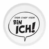 KONITZ Teller Coup Ø 20 cm Der Chef Hier Bin ich!