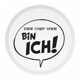 KONITZ Teller Coup Ø 20 cm Der Chef Hier Bin ich!