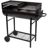Aktive 52809 Holzkohlegrill mit Doppelgrill