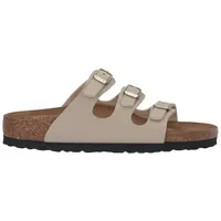 Birkenstock Pantolette Florida BF Sandcastle, Beige, 37