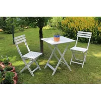 Balkonset Bistroset 3Tlg Tisch Stuhl Stühle Gartenset Stuhlset Tisch Balkon