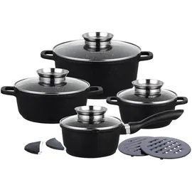 Klausberg KB-7360 12 Teile Granitgrau - Schwarz