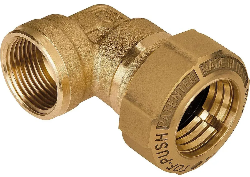 Winkelanschlußverschraubung mit IG Typ 868 1''x32mm nicht für Gas geeignet