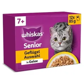 Whiskas Geflügel Auswahl in Gelee 12 x 85 g