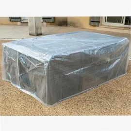 WERKA PRO Tischhülle 250 x 150 x 80 cm Transparent