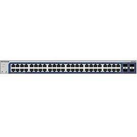 Netgear 48-Port Gigabit Ethernet Smart Switch (GS748T): Managed, optional mit 1 Jahr Insight Cloud Management, mit 2 1G SFP und 2 1G Combo, Desktop- oder Rack-Befestigung