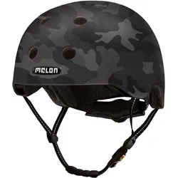 Melon Fahrradhelm Camouflage Black SCHWARZ|grau 60-63CM