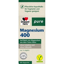 Doppelherz Pure Magnesium 400 Kapseln 60 St.