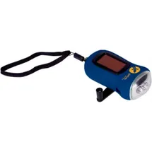 Die Spiegelburg 16447 Dynamo-Taschenlampe Nature Zoom (blau)