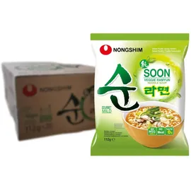 Nong Shim Suppe Soon Veggie Ramyun 20 x 112 g