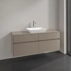 Villeroy & Boch Waschtischunterschrank 140 x 54,8 x 50 cm Taupe