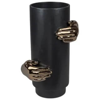 formano Dekofigur Große Bodenvase HANDS 43cm Keramik für elegante Raumgestaltung beige