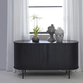 Unique Furniture Unique Sideboard Nola 140x45 cm Eiche Schwarz