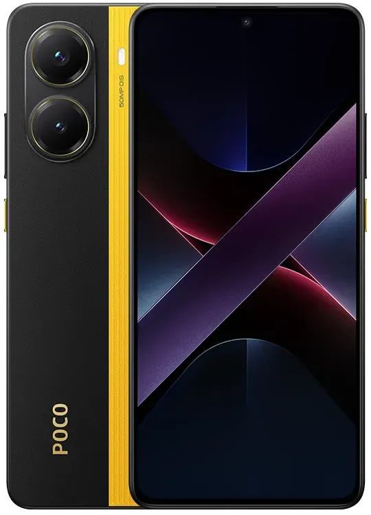 POCO X7 Pro 5G Smartphone Abmessung 8400-Ultra 90W HyperCharge 6000mAh Akku 50MP 20MP Kamera NFC 6,67'' 1,5K 120Hz IP68