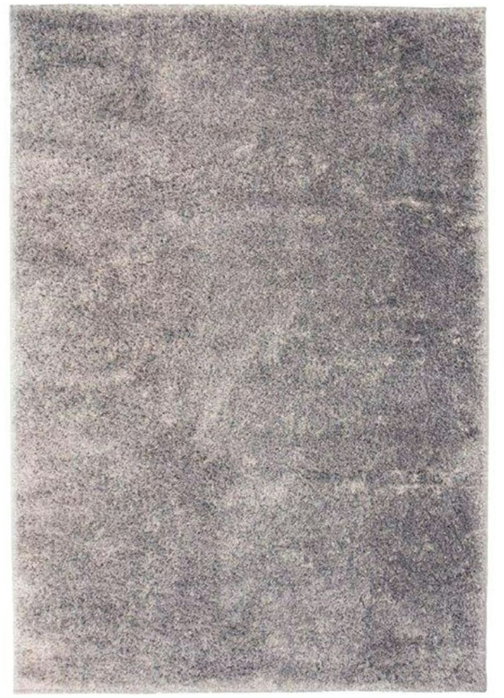 vidaXL Shaggy-Teppich 80 x 150 cm Grau