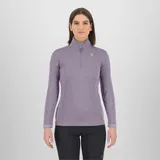 Karpos Damen Pizzocco Half Zip Longsleeve (Größe S, lila)