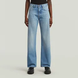Boyfriend-Jeans G-STAR "Bowey 3D Boyfriend", Damen, Gr. 33, Länge 30, faded rhine blau, Denim/Jeans, Obermaterial: 100% Baumwolle, casual, bequem, Jeans