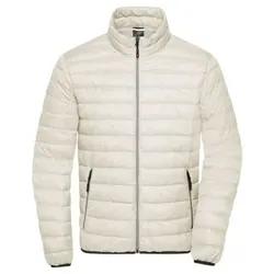 Herren Daunenjacke JN1140, weiß, Größe 3XL - weiss - 3XL
