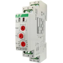 Zeitrelais Multifunktionsrelais Heizung Signalisierung Time Relay Relais PCU-510 DUO F&F 5403